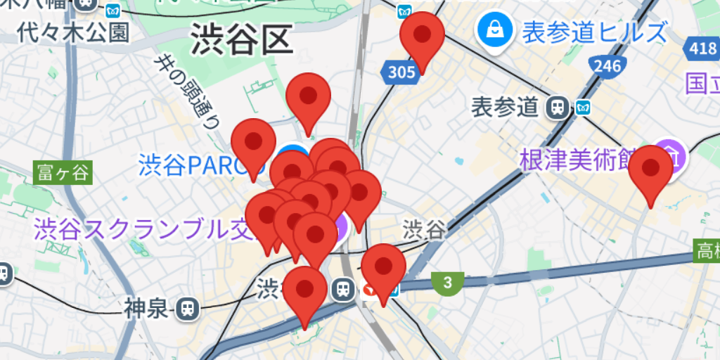 GoogleMapsにピンをさすツール